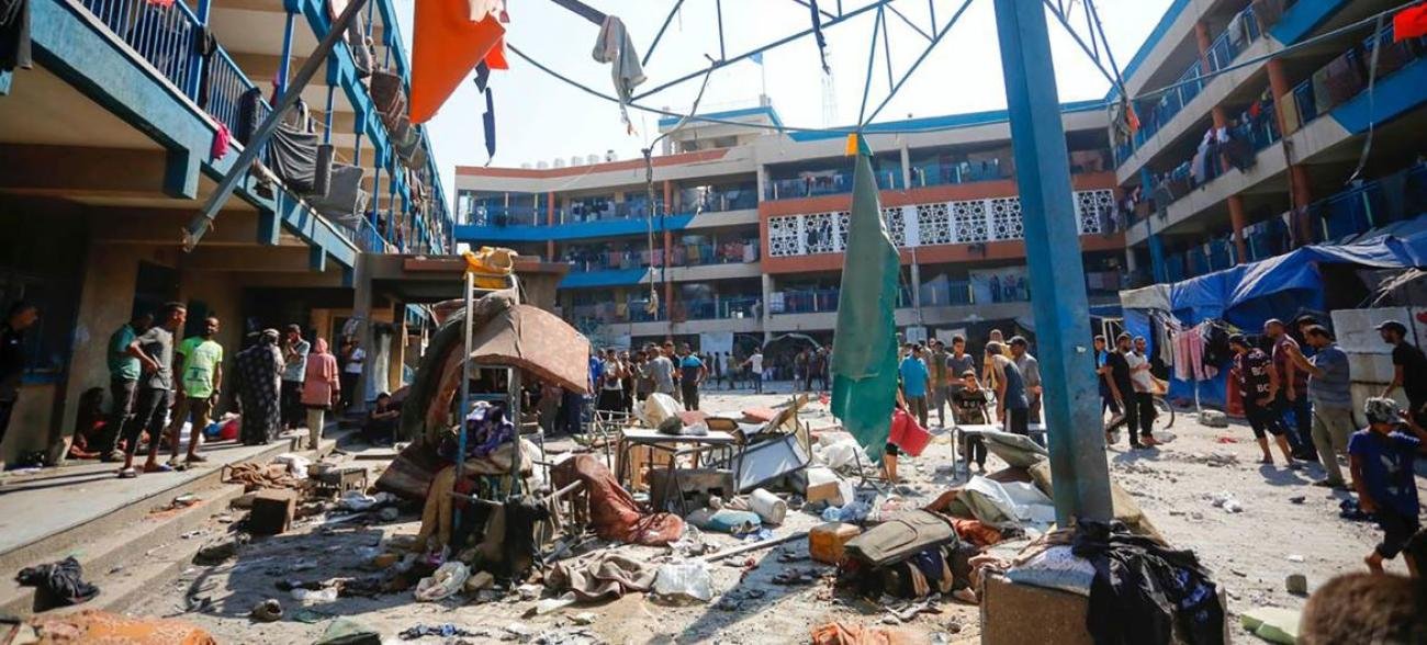 "الأونروا": نحو 75 ألف نازح يحتمون في مباني معظمها متضرر